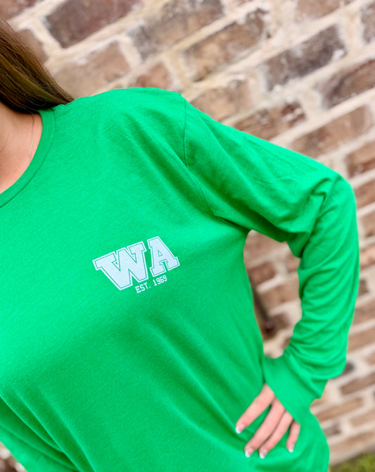 Adult Kelly Green (Long Sleeve)