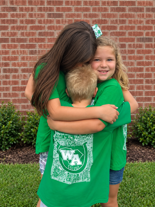 Youth Kelly Green (Short Sleeve)