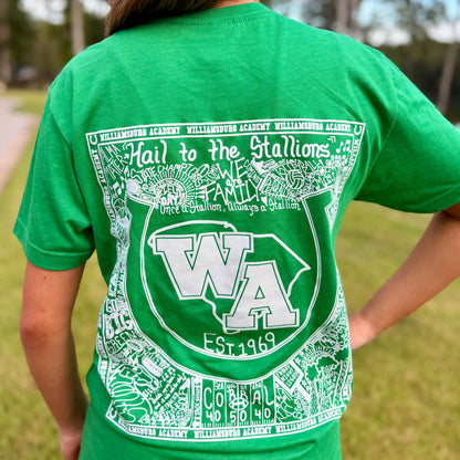 Adult Kelly Green (Short Sleeve)