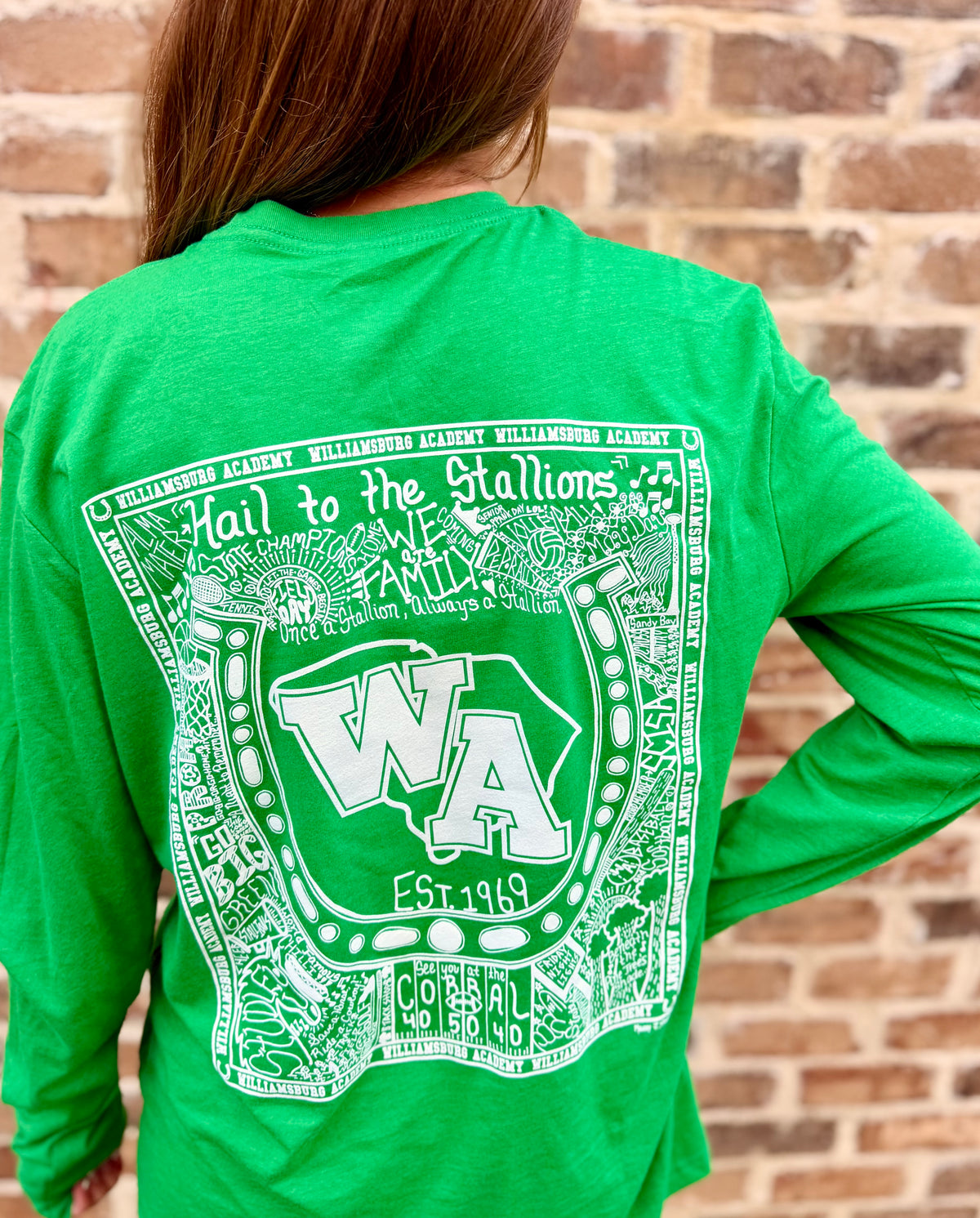 Adult Kelly Green (Long Sleeve)